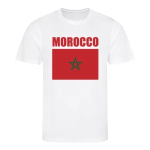 T-shirt WK - Marokko - Morocco - Wereldkampioenschap voetbal