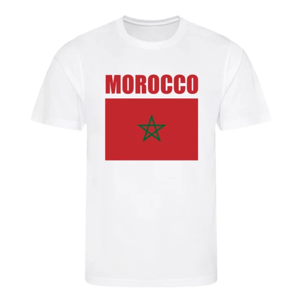 T-shirt WK - Marokko - Morocco - Wereldkampioenschap voetbal