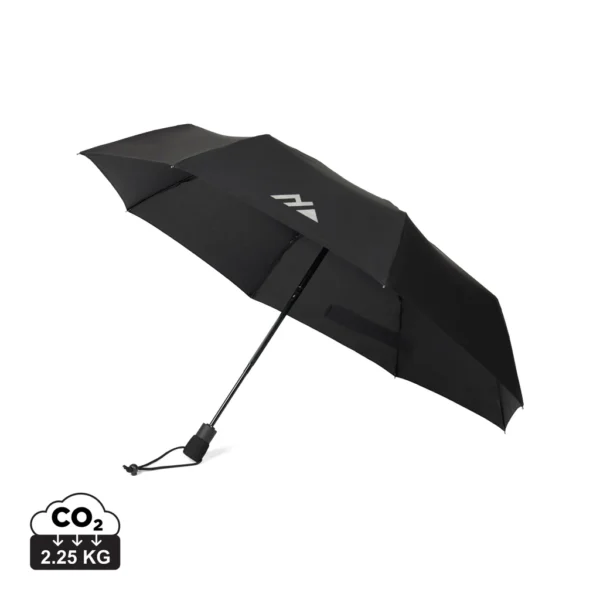 Nordic Drift Trail 23" AWARE™ RPET Auto o/c UPF 50+ paraplu zwart
