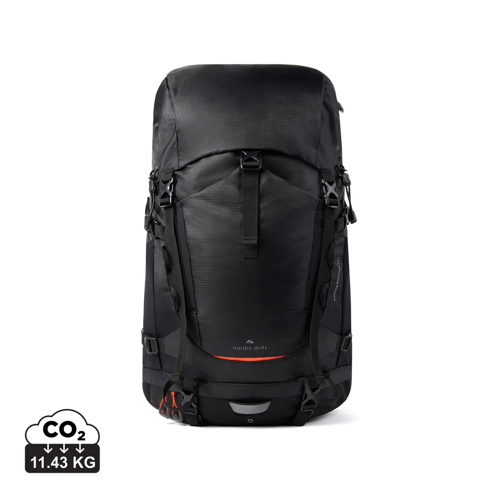 Nordic Drift Trail RCS backpack 33L zwart, oranje