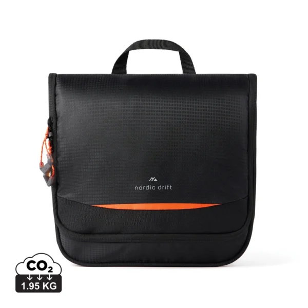 Nordic Drift Trail RCS toilettas 3L zwart, oranje