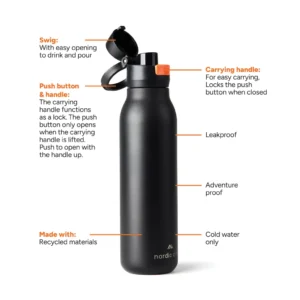 Nordic Drift Trail RCS enkel wandige water fles 750ml
