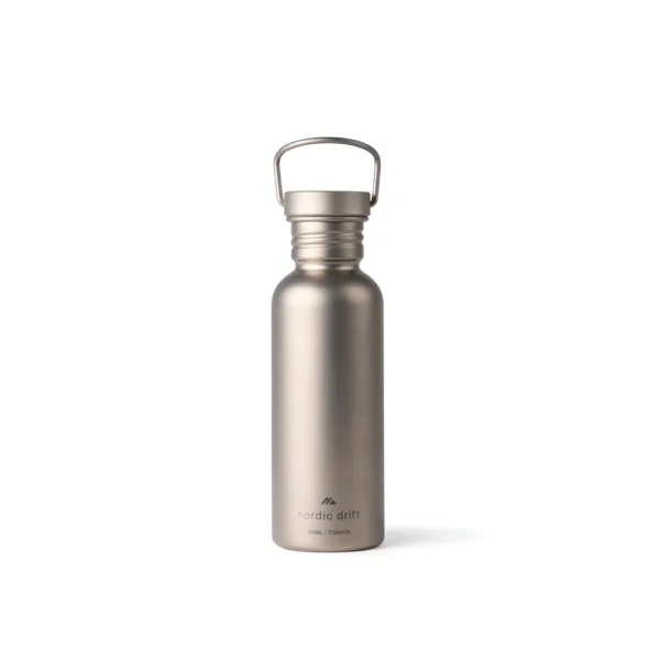 Nordic Drift Trail Ultra Light Titanium 600ml Water fles
