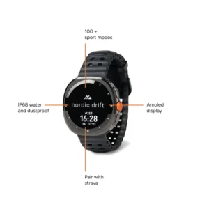 Nordic Drift Titan High-performance horloge