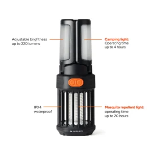Nordic Drift Titan draagbare muggenwerende campinglamp