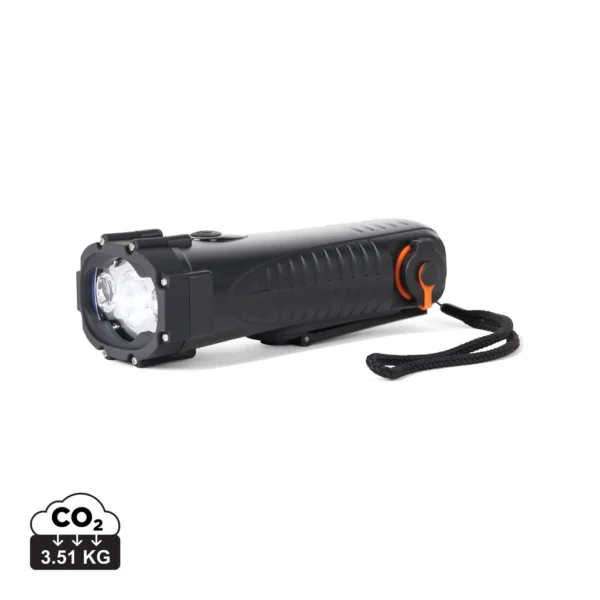 Nordic Drift Everest multifunctionele waterdichte zaklamp IP zwart
