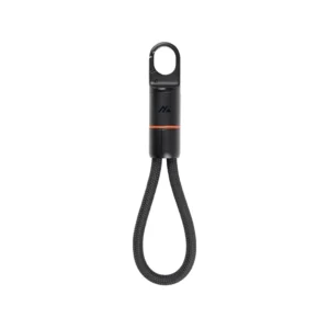 Nordic Drift Everest USB-C 60W snellaadkarabijnkabel zwart