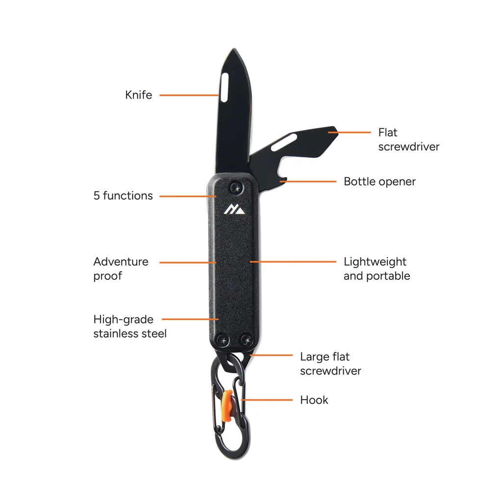 Nordic Drift Adventure sleutelhanger multitool