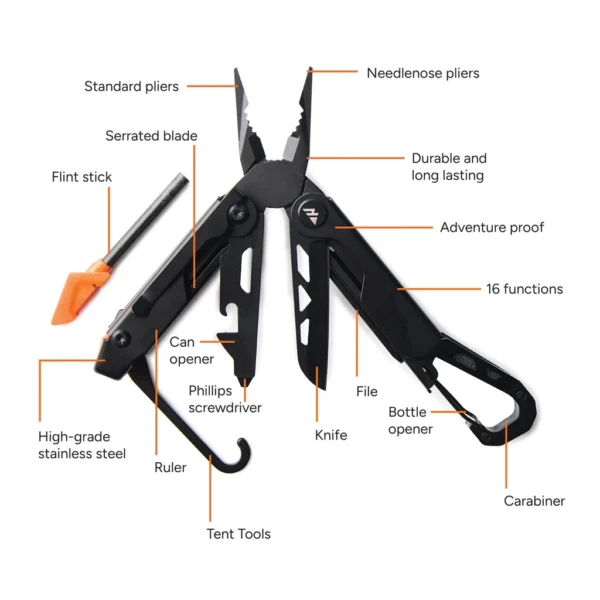 Nordic Drift Adventure multifunctionele tool