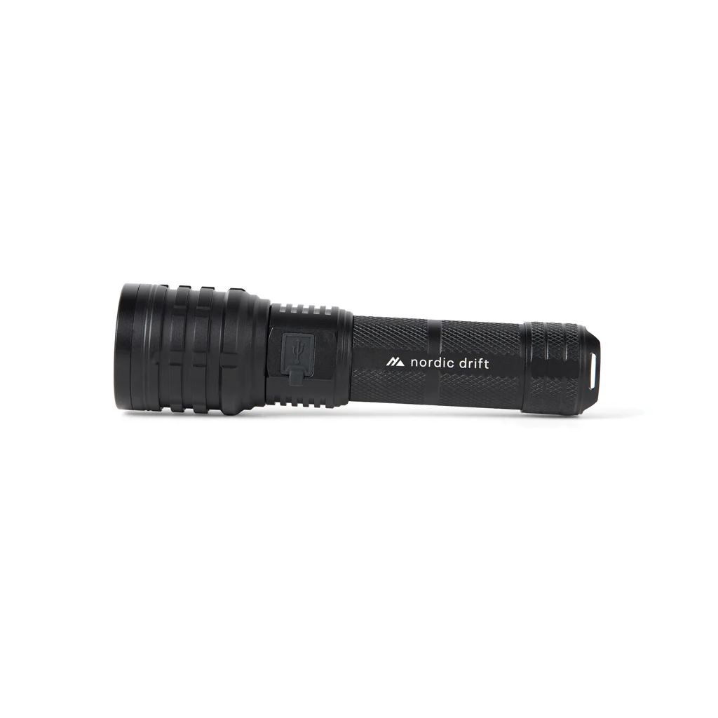 Nordic Drift Everest RCS krachtige zaklamp dubbele batterij