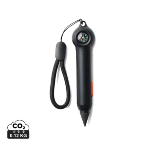 Nordic Drift Trail RCS Portable Infinity Pocket Pen & kompas zwart
