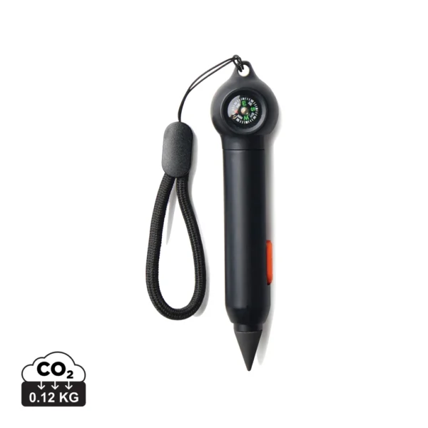 Nordic Drift Trail RCS Portable Infinity Pocket Pen & kompas zwart