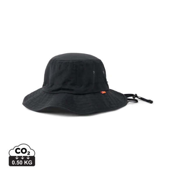 Nordic Drift RCS Horizon UPF 50+ bucket hat zwart