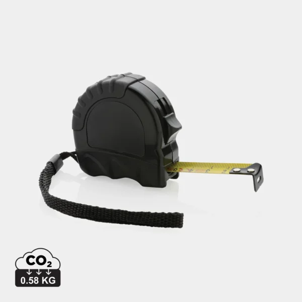 RCS gerecycled plastic 3M/16 mm rolmaat zwart