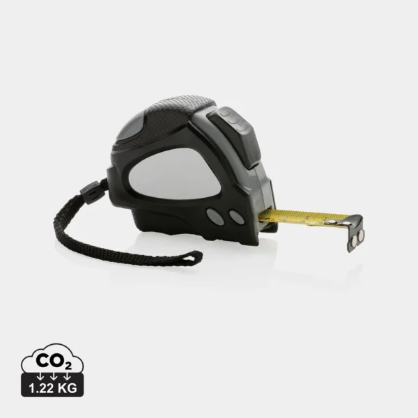 RCS gerecycled plastic Autostop rolmaat 5M/19mm zwart