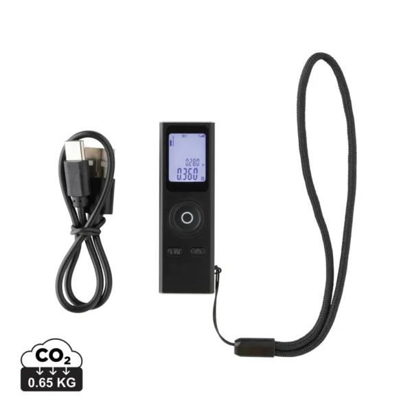 Gear X RCS gerecycled aluminium 30 meter laserafstandsmeter zwart