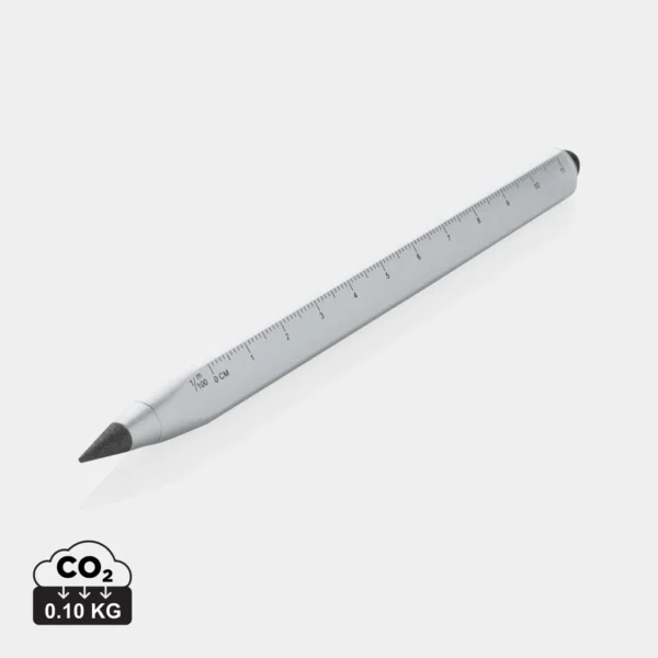 Eon RCS gerecycled aluminium infinity pen zilver