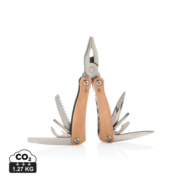Houten multitool bruin