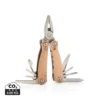 Mini houten multitool bruin