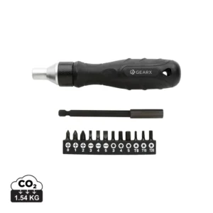 Gear X schroevendraaierset zwart