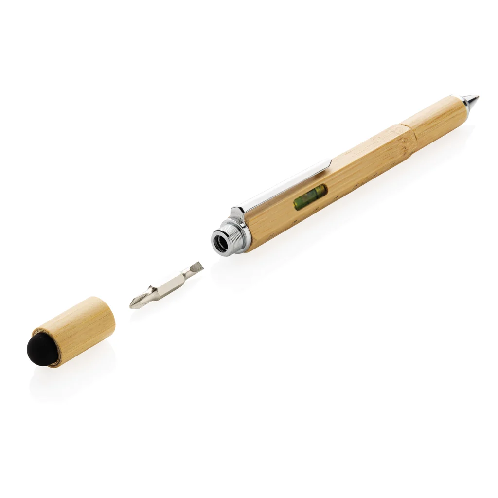 Bamboe 5 in 1 toolpen