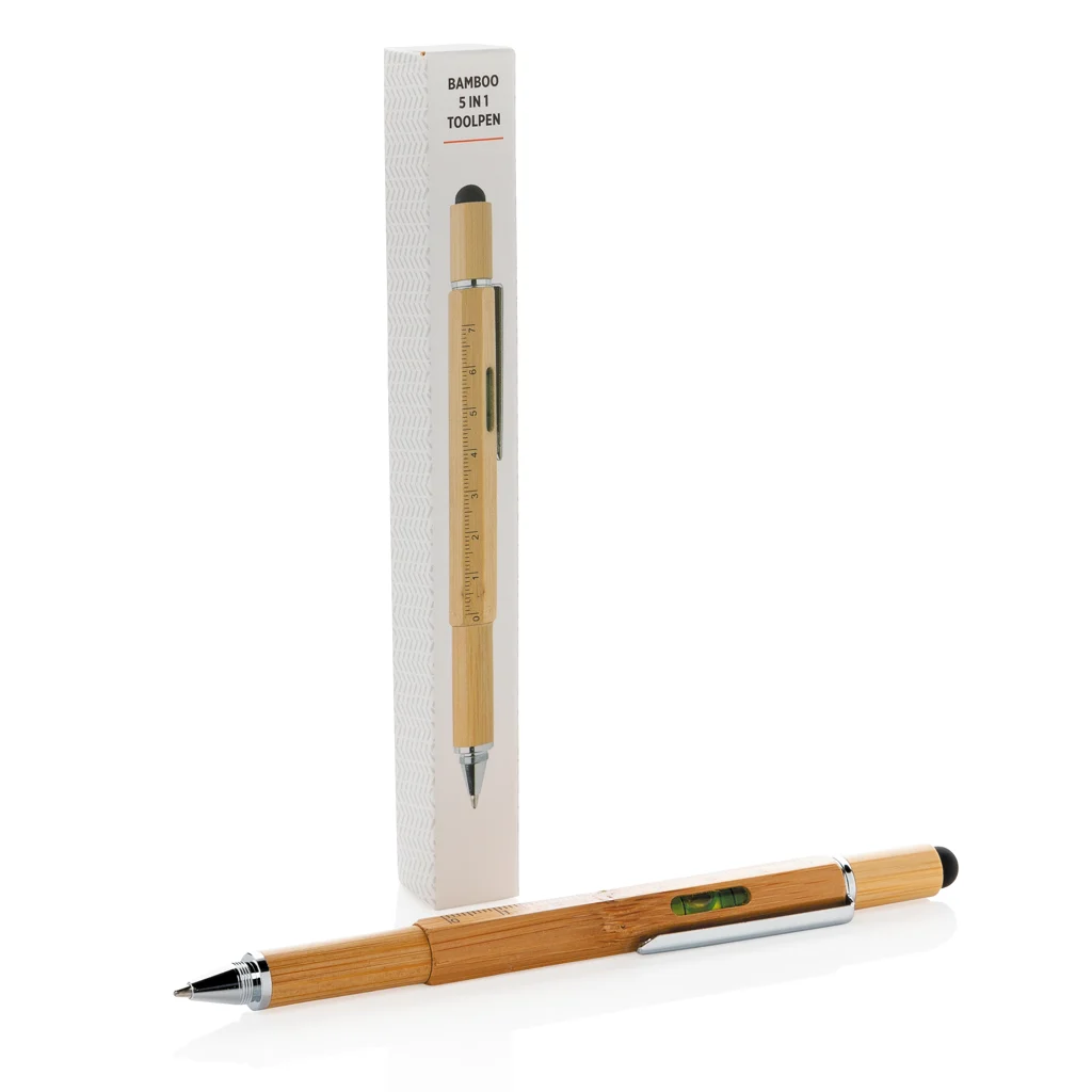 Bamboe 5 in 1 toolpen
