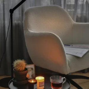 Ukiyo geurkaars in glas