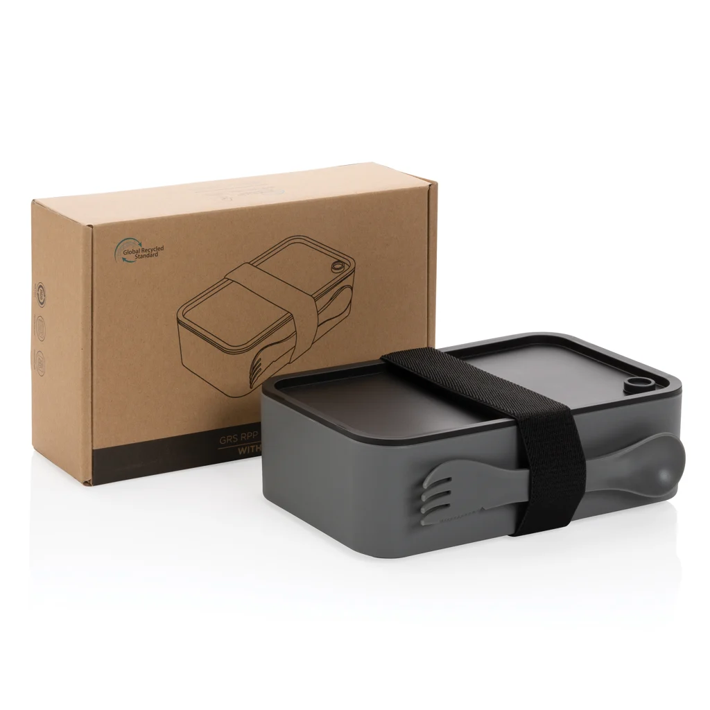 PP lunchbox met spork