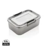 RCS gerecycled roestvrijstalen lekvrije lunchbox zilver