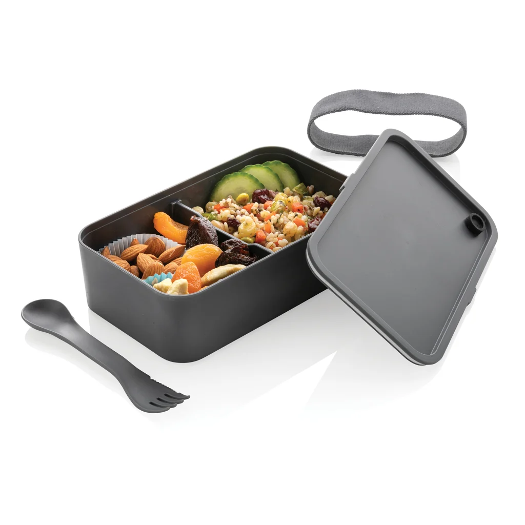 PP lunchbox met spork