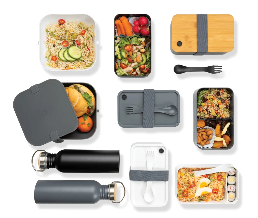 PP lunchbox met spork