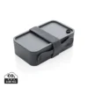 PP lunchbox met spork antraciet
