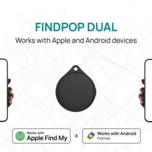 Findpop Dual RCS recycled plastic item finder IPX5