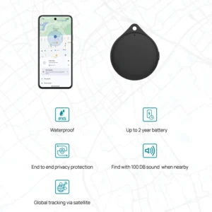 Findpop Dual RCS recycled plastic item finder IPX5