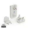 Fluxo RCS 65W platte GaN-lader met universele connectors wit