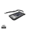 IPX 8 waterdichte drijvende telefoon hoes zwart