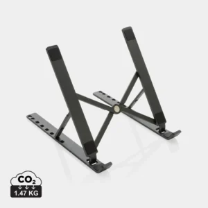 Terra RCS gerecycled aluminium laptop/tablet stand grijs
