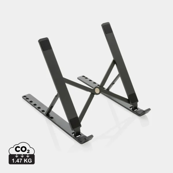 Terra RCS gerecycled aluminium laptop/tablet stand grijs