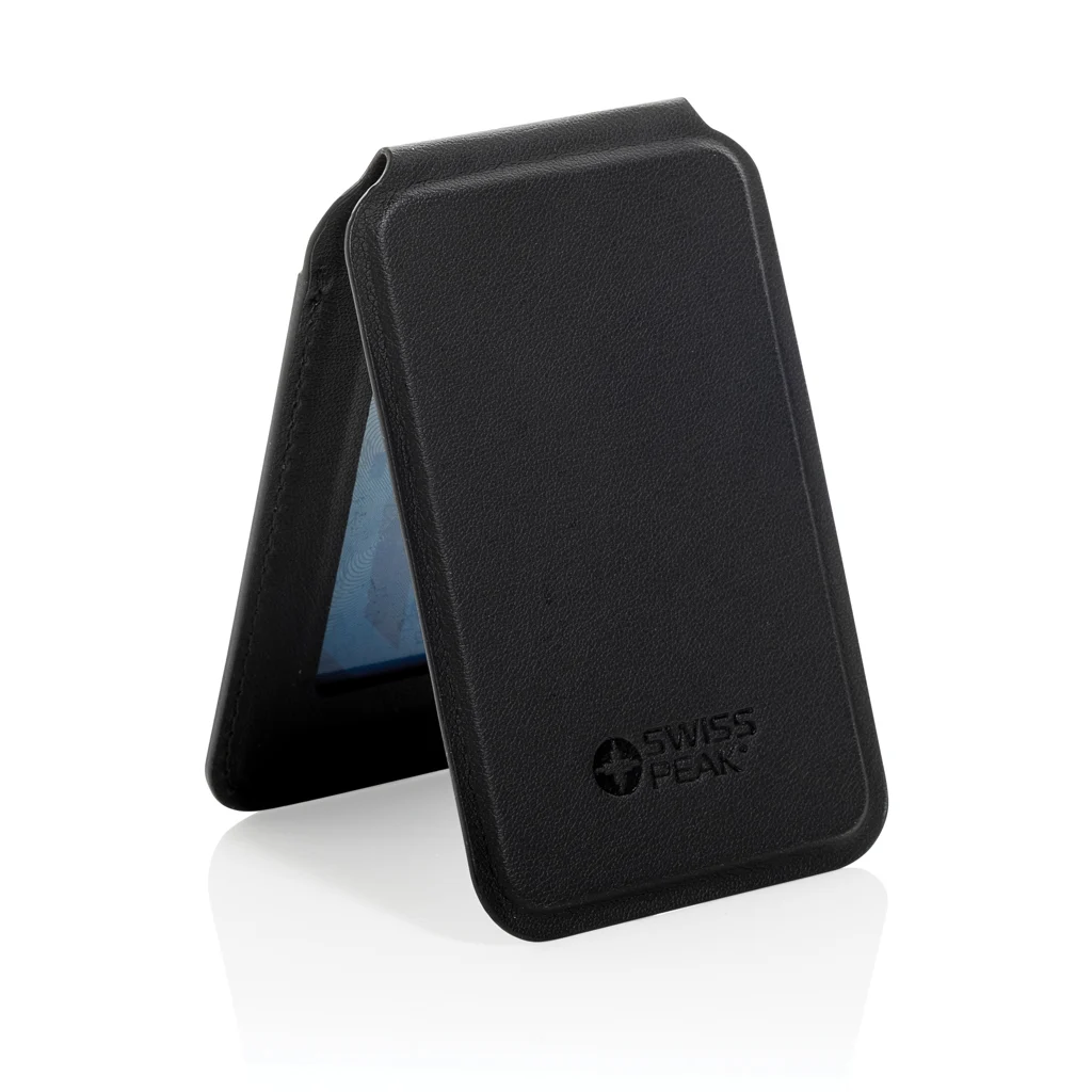 Magstand RCS gerecycled PU magnetische telefoon wallet