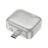 ChargeGuard RCS USB-C-adapter met autom. uitschakeling zilver