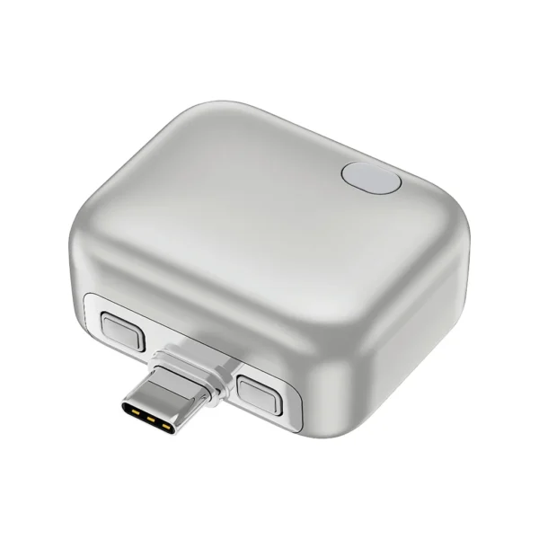 ChargeGuard RCS USB-C-adapter met autom. uitschakeling zilver