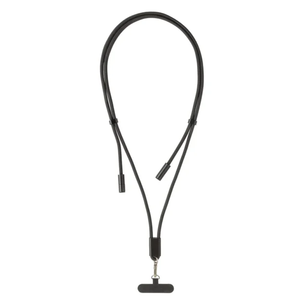 LoopAmp RCS rPET verstelbaar telefoonkoord met 60W kabel