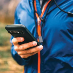 LoopAmp RCS rPET verstelbaar telefoonkoord met 60W kabel