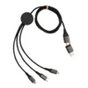 Terra 60W RCS recycled aluminium 120 cm 6-in-1 kabel
