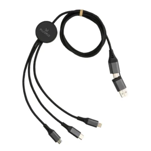 Terra 60W RCS recycled aluminium 120 cm 6-in-1 kabel