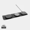 Swiss Peak RCS rplastic 3-in-1 draadloze 15W reislader. grijs, zwart