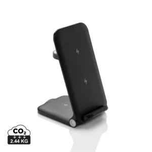 Powerpal 3-in-1 RCS gerecycled plastic 15W oplader zwart