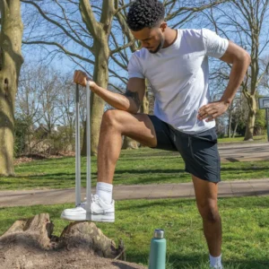4-delige elastische fitnessbanden in etui