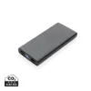 Aluminium 18W 10.000 mAh PD Powerbank zwart