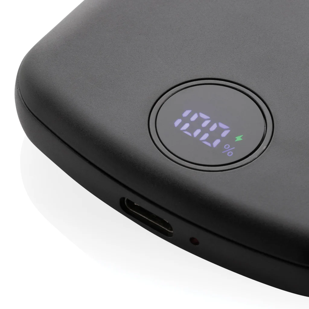 MagBoost gerecycled plastic 5000 mah magnetische powerbank